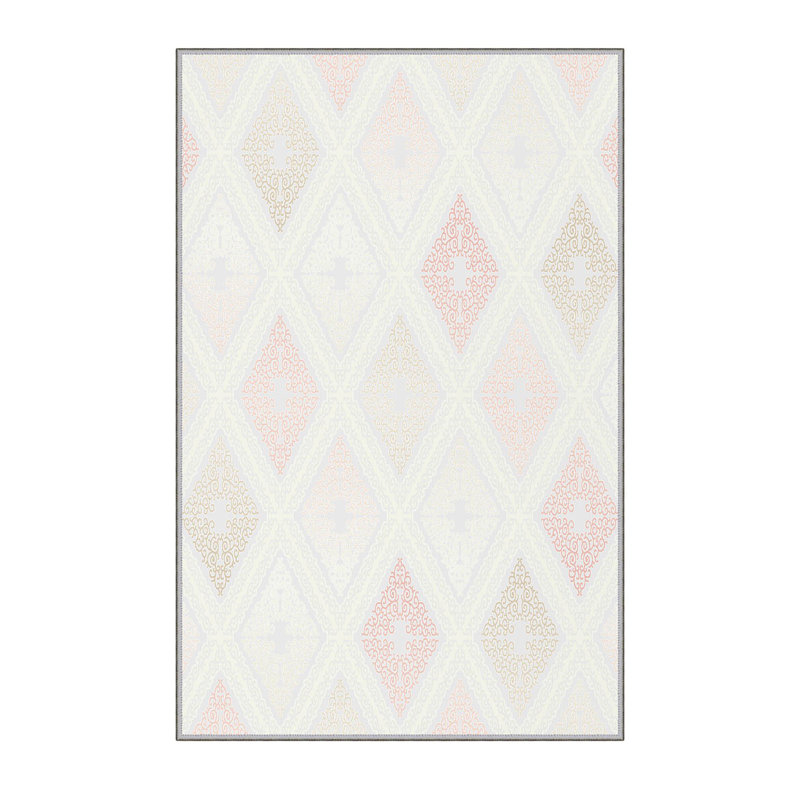 Premium 3D Digital Printed Carpet, 4.0 x 5.9 ft, 100% Polyester, Pile Height: 0.3 in, 650 g/m² | Antibacterial, Non-Slip Underside | Machine Washable, Ideal for Living Room, Bedroom, and Kids' Spaces