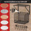 35cm W Metal Wall Mounted Shelving Unit