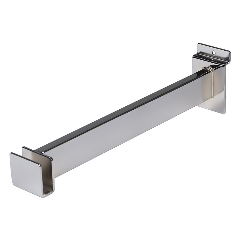 Metal Slatwall Accessory Kit 24 Piece Set, Chrome
