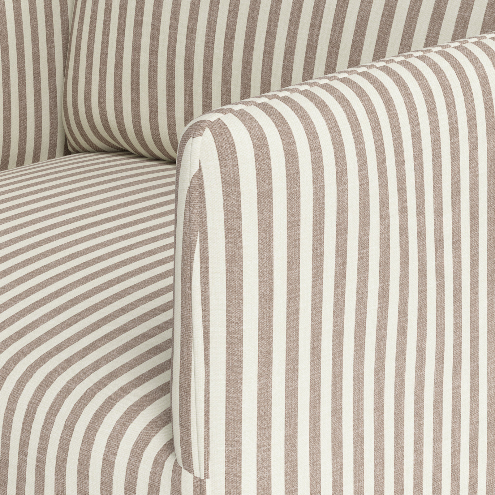 Lindy Arm Chair, Mauve