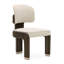 Chaise d'appoint West Kensington - Buff / Espresso moyen-918368579