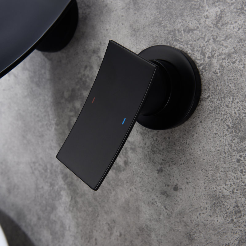 Single-handle Bathroom Faucet, Matte Black
