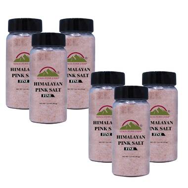 Himalayan Chef Pink Salt Square Plastic Grinder - 13 oz & Reviews