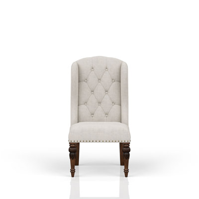Upholstered Wing Host Chair