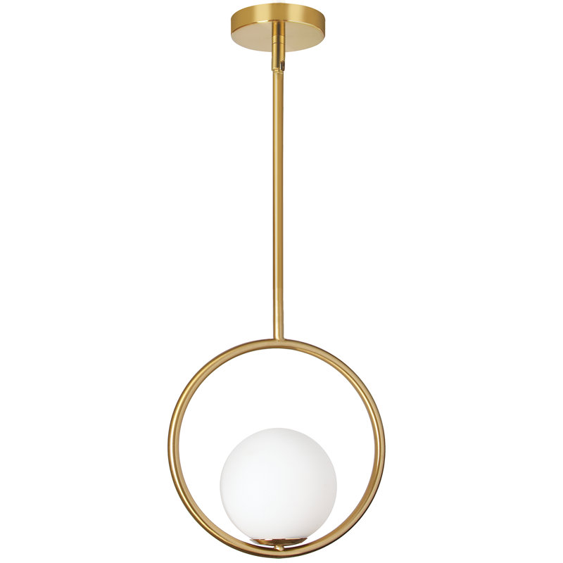 Luminaire suspendu géométrique 1 lumières simple Logue