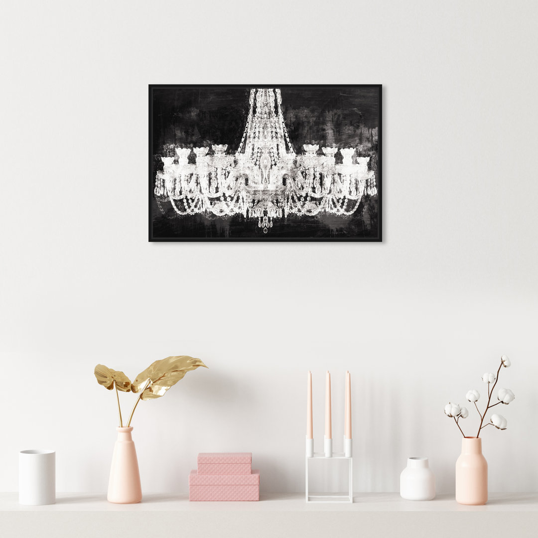 " Fashion And Glam Decadent Soiree, Glam Black " by Oliver Gal House of Hampton® 