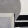 Rodeo Drive Geometric Handmade Tufted Wool Area Rug in Gray/Black