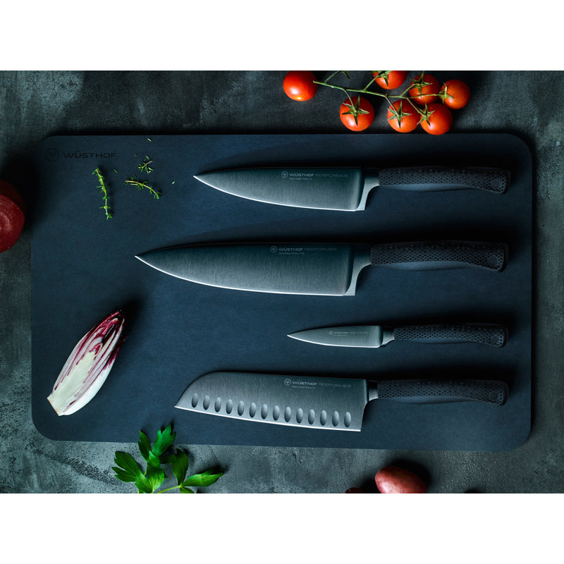 Performer 6.69" Hollow Edge Santoku Knife
