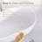 47'' Freestanding Soaking Solid Surface Bathtub In White