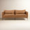 Rae Genuine Leather Upholstered Sofa