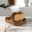 Plateau en bois | Plateau de service octogonal en bois de manguier | 12 x 10 x 3,5 po-87492091