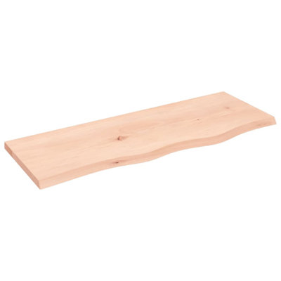Flagstaff Oak Solid Wood Floating Shelf