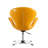 Raspberry Wool Blend Upholstered Swivel Balloon Chair-1773073061