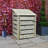 Stanardsville 90cm W x 80cm D Wood Log Store-36319215