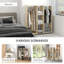 Manufactured Wood, Aluminum Wardrobe