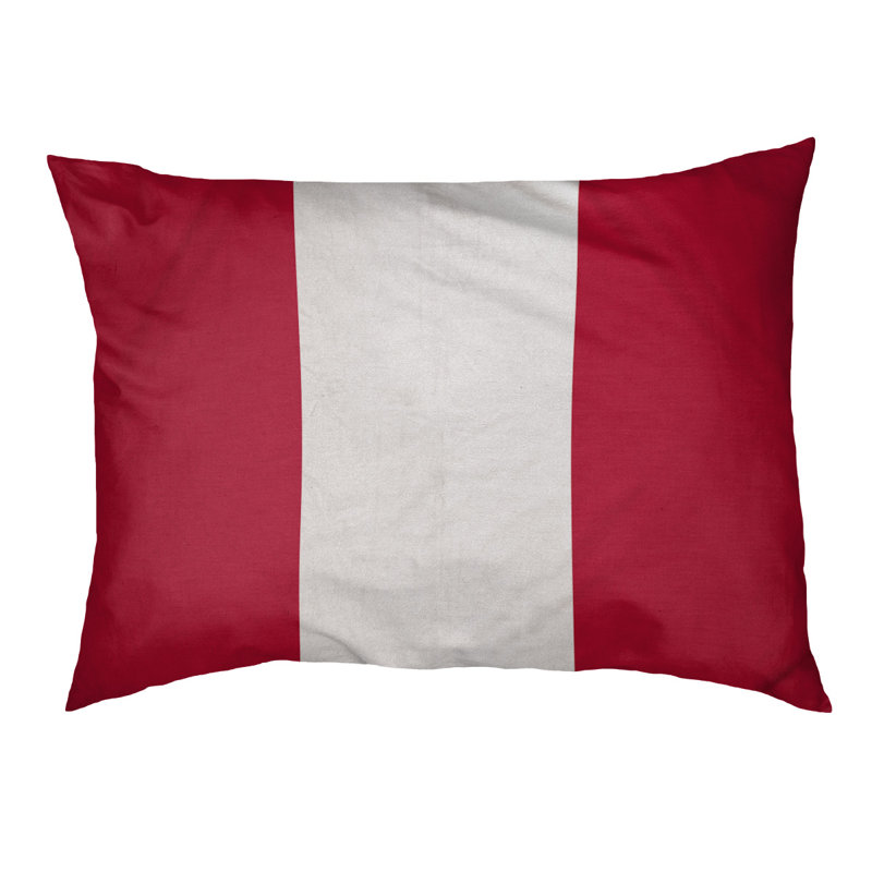 Polyester Pet Bed, Large (40" W x 30" D x 6.5" H), Red