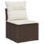 121cm Wide Patio Sofa with Cushions