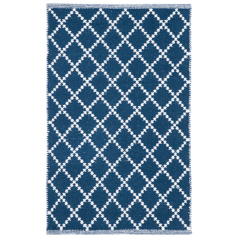 Tapis en coton tissé à plat Breckenridge, Rectangle 8 pi x 10 pi
