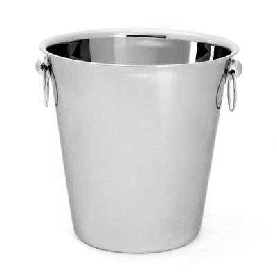 Rink Drink Stainless Steel Ice Bucket
