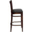 Tabouret de bar en bois à dossier vertical Prompton-535825793-535825798