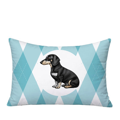 Coussin réversible intérieur / extérieur Dachshund Dog