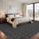 Modern Machine Washable Rug with Rubber Backing for Living Room Non-Slip Dining Room Rug Easy-Cleaning Floor Carpet for Bedroom