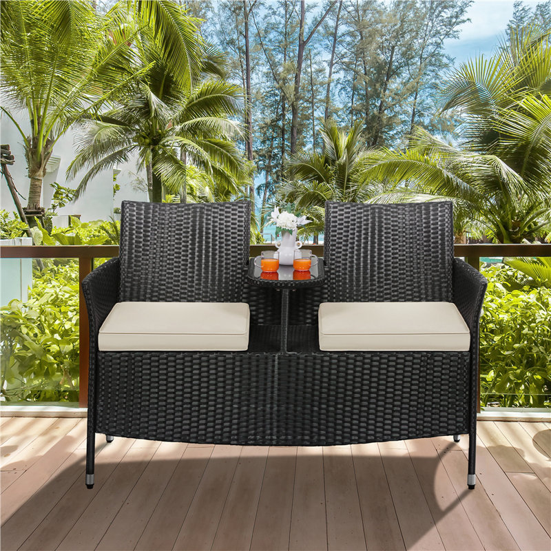 Outdoor Lounge Chair with Cushions