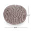Pouf rond en coton 20 x 20 Moro