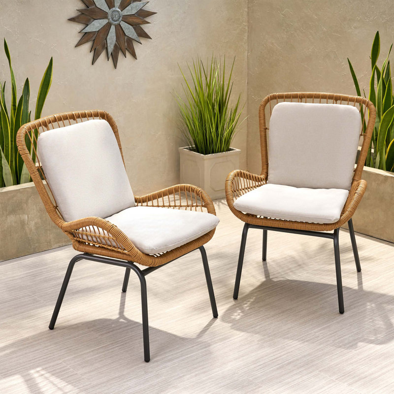 Chaise d'appoint contemporaine à la mode, Beige, Naturel