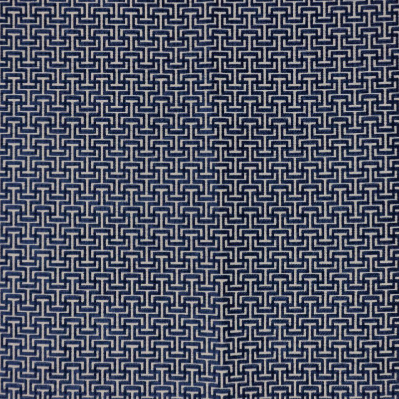 Thebes Fabric, Midnight Blue