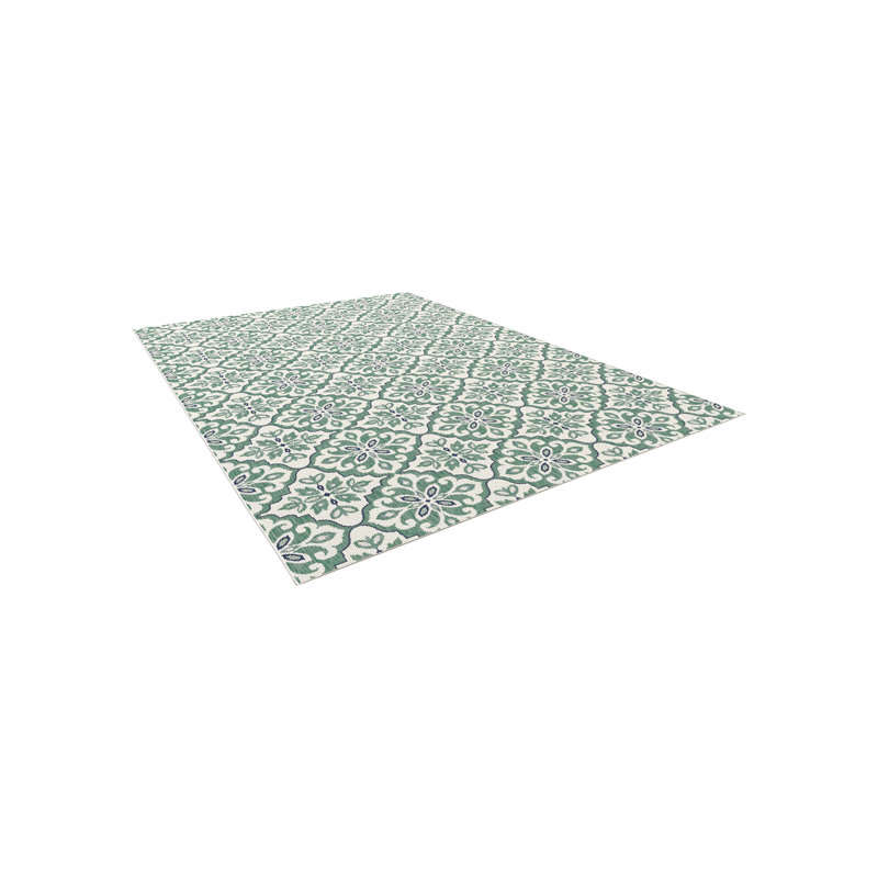 Carole Damask Indoor / Outdoor Area Rug, Rectangle 120 x 170cm