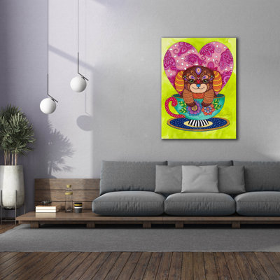 «Irresistible Animals 29» par Hello Angel, art mural sur toile