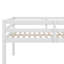 Lit mezzanine compact pleine grandeur avec marches-229652425