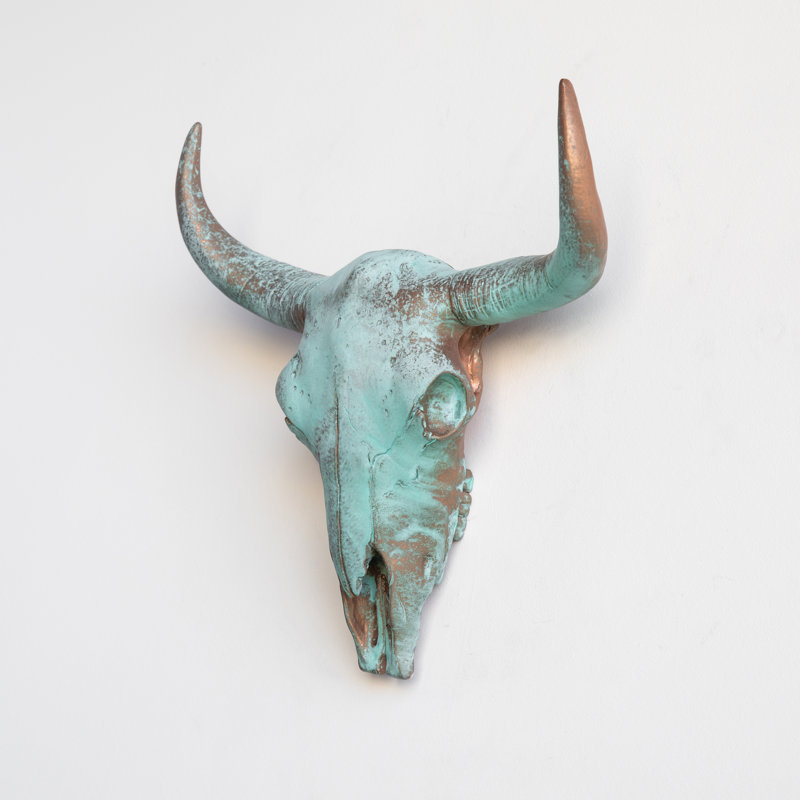 Handmade Rustic Animals Wall Decor on Resin, Green
