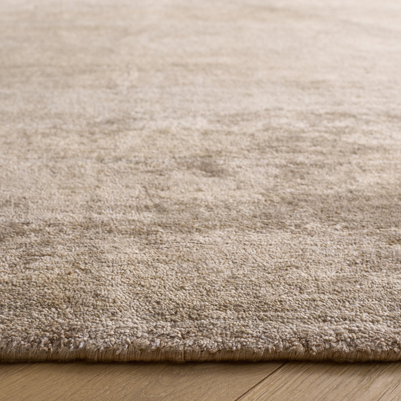 Ralph Lauren Fairfax Viscose, Cotton Solid Color Rug, Rectangle 6' x 9'