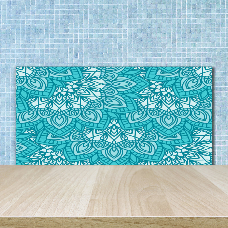 Beuthel 50cm W x 100cm L Glass Peel and Stick Panel