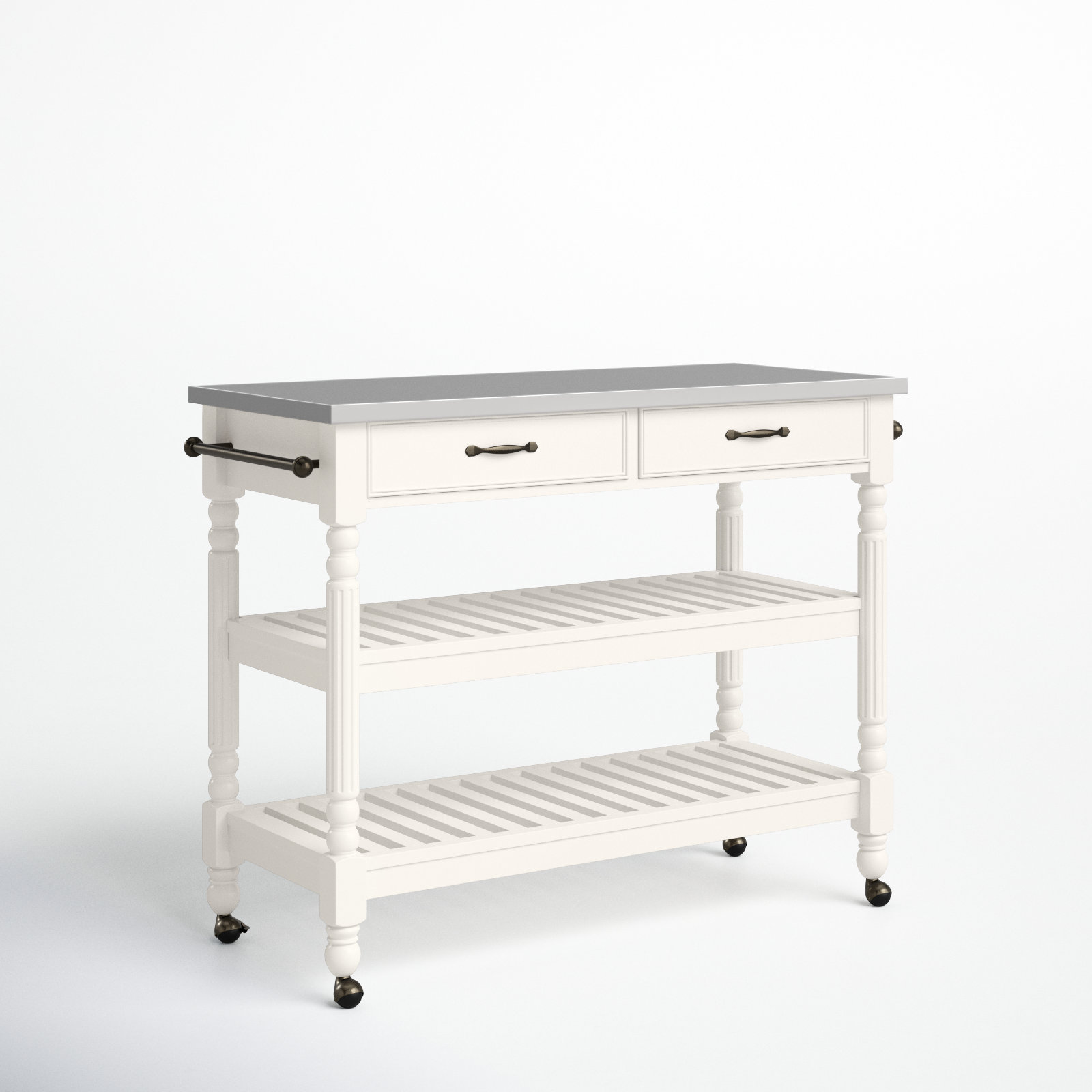 Dobbs Kitchen Cart, Off-White