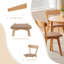 5 -Person Solid Wood Dining Set-566478850