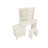 White Led Makeup Vanity With Storage Drawers, Mirror, And Ergonomic Stool, For Small Living Areas, , 102.11 Lb Table Great For Lovers,