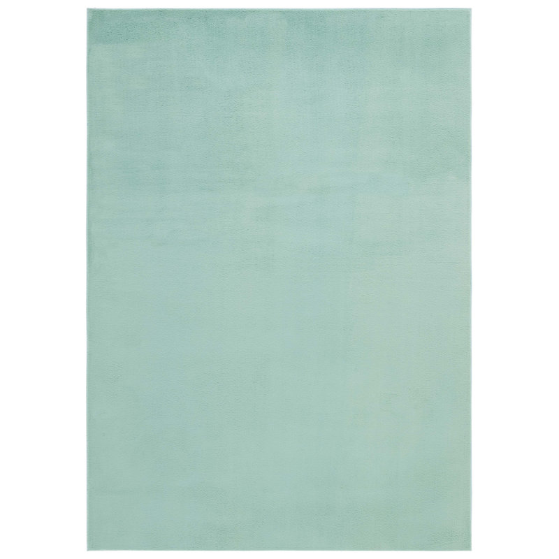 Sage Hand-knotted Wool 5' x 7' Rectangular Area Rug