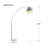 Dedre 68.5'' Arched Floor Lamp-1259694047-1259692496