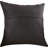Embroidered Leather/Suede Throw Pillow
