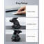 Support de téléphone de tableau de bord ESR HaloLock noir