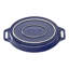 Plat ovale en céramique Staub Ceramique, bleu foncé, 0,4 L-122534487