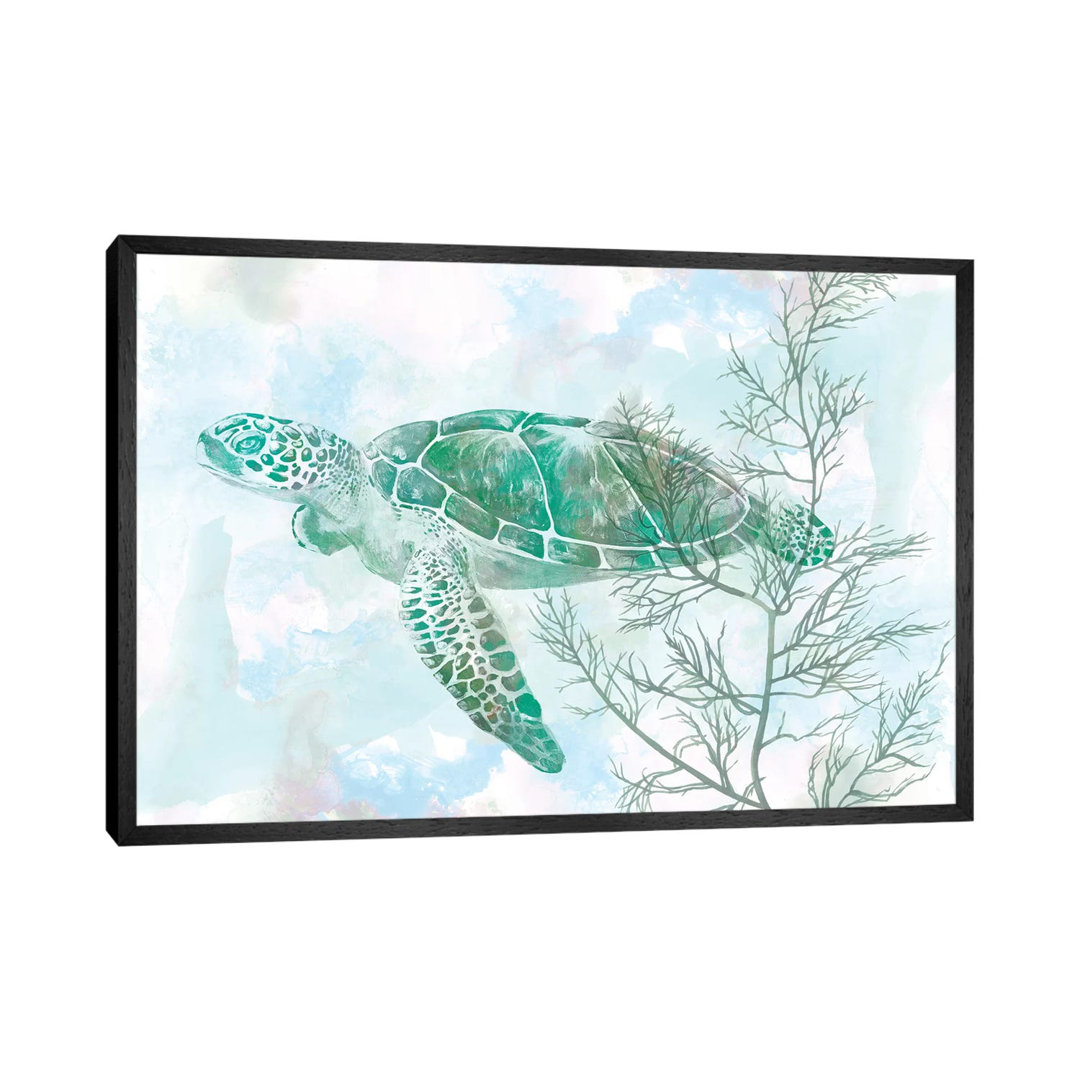 Watercolor Sea Turtle II by Studio W - Gallery-Wrapped Canvas Giclée on Canvas