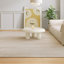 80CM Round Cream White Coffee Table