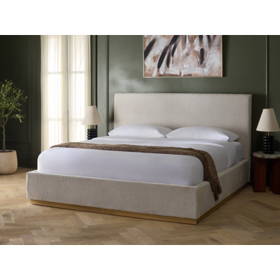 Harwich Upholstered Low Profile Platform Bed