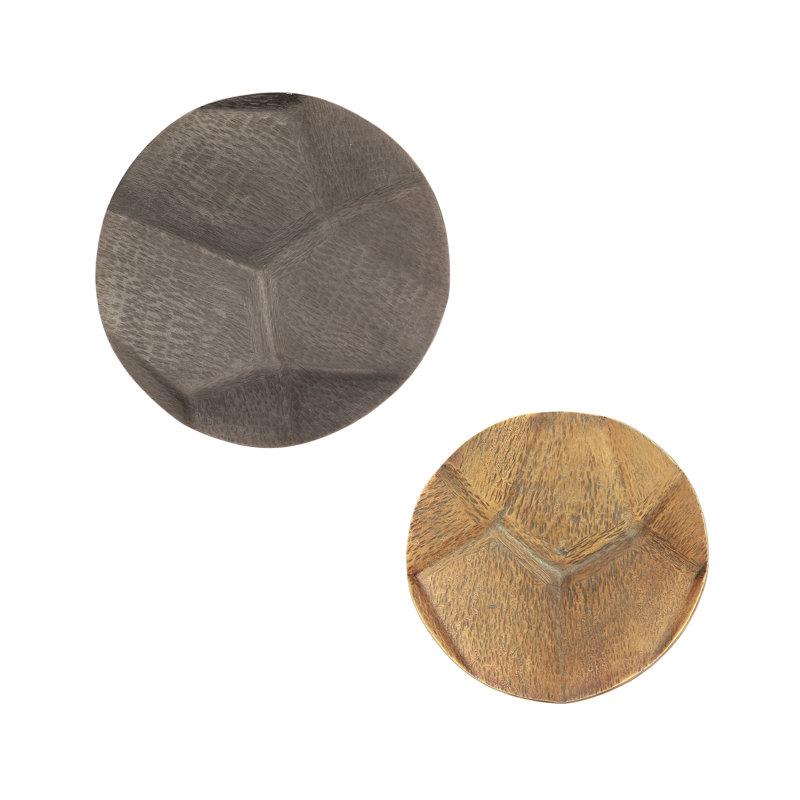 Metal Decorative Plate Set