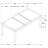 Centera Grey And Black Rectangular Dining Table With Extension Leaf