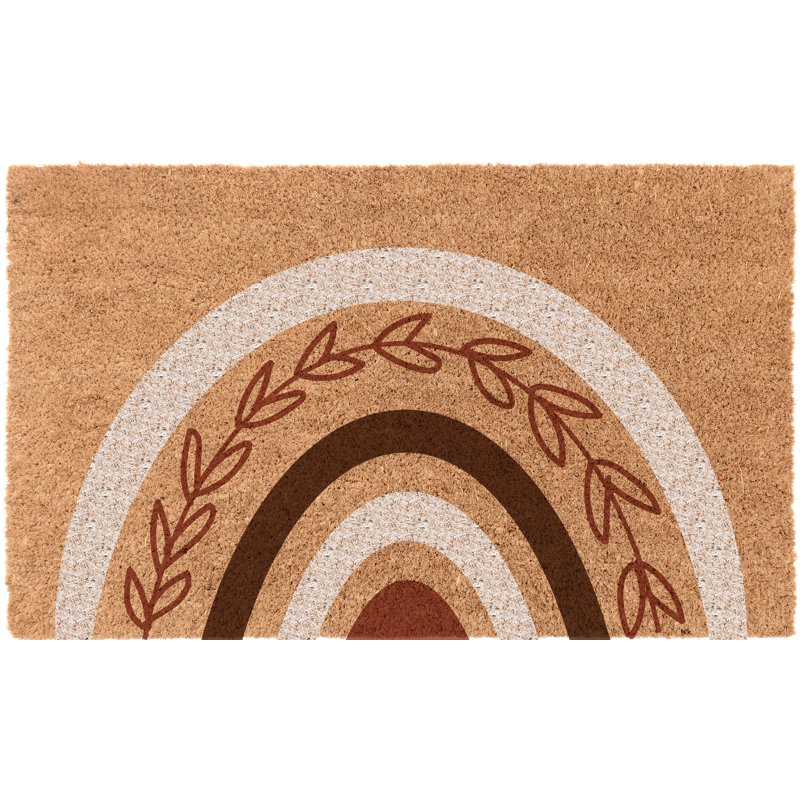 Tapis pour porte d'extérieur antidérapant 30 po x 18 po Ilho
